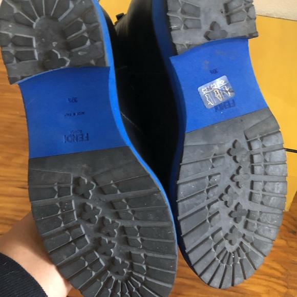 Fendi Hidden Wedge Moto Boot - Picture 4 of 4